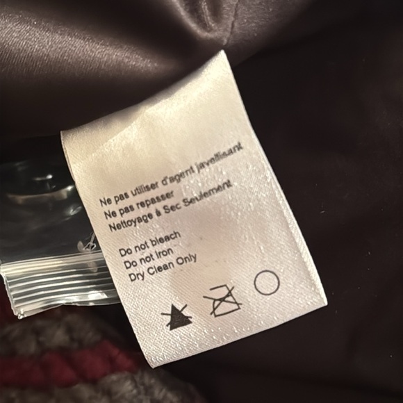 CHARLIE B Women's Mulberry Wool Blend Plaid Short Coat Winter Warm TG/XL NEW - Picture 14 of 16